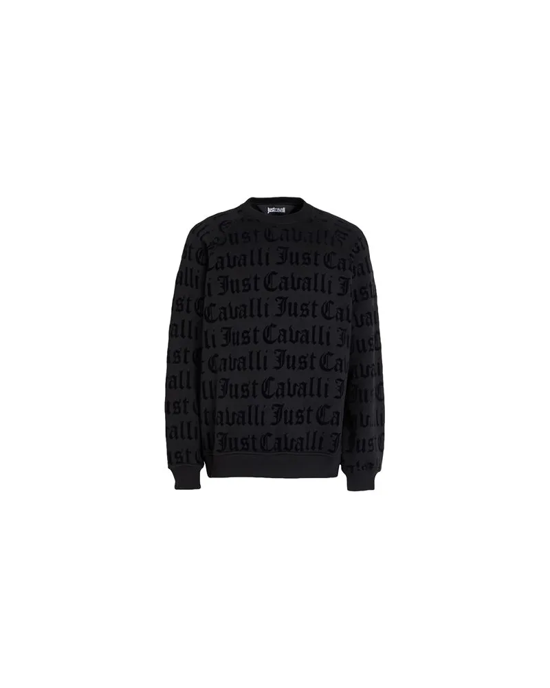 Just Cavalli TOPS - Sweatshirtsauf YOOX.COM Schwarz