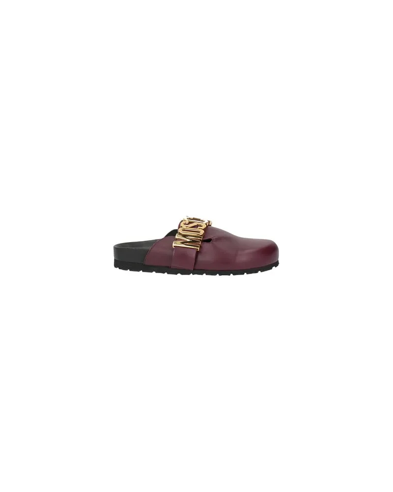 Moschino SCHUHE - Mules & Clogsauf YOOX.COM Pflaume