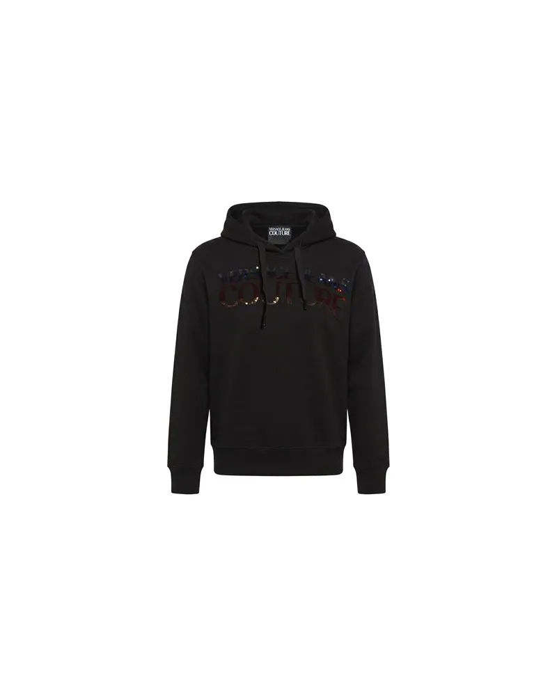 Versace Jeans TOPS - Sweatshirtsauf YOOX.COM Schwarz