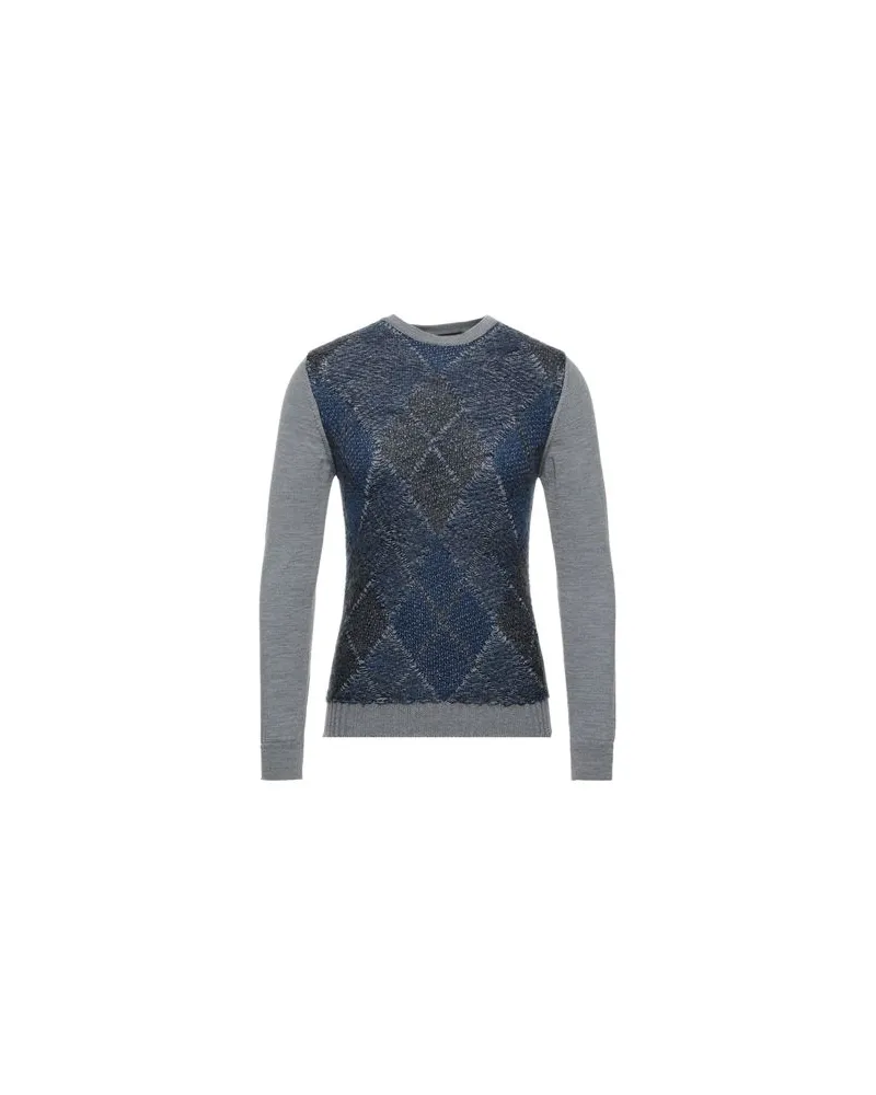 Daniele Alessandrini STRICKWAREN - Pulloverauf YOOX.COM Blau