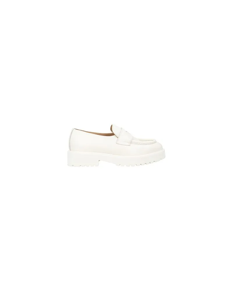 Doucal´s SCHUHE - Mokassinsauf YOOX.COM Cremeweiß