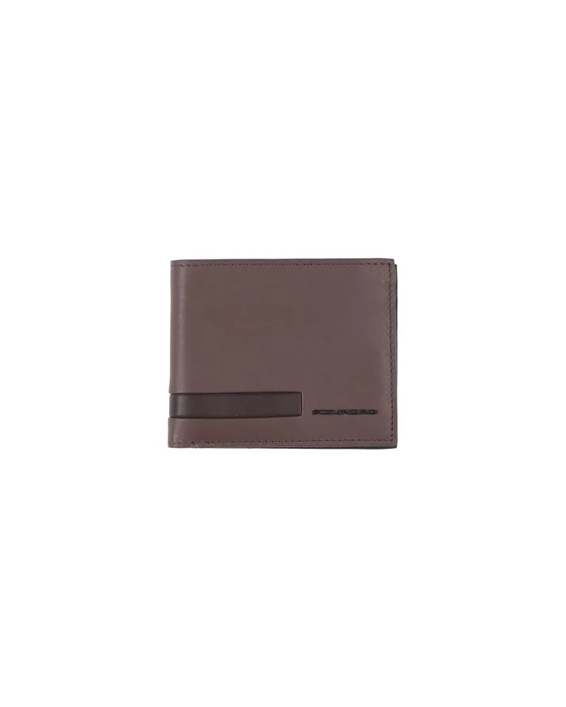Piquadro Kleinlederwaren - Brieftaschenauf YOOX.COM Braun