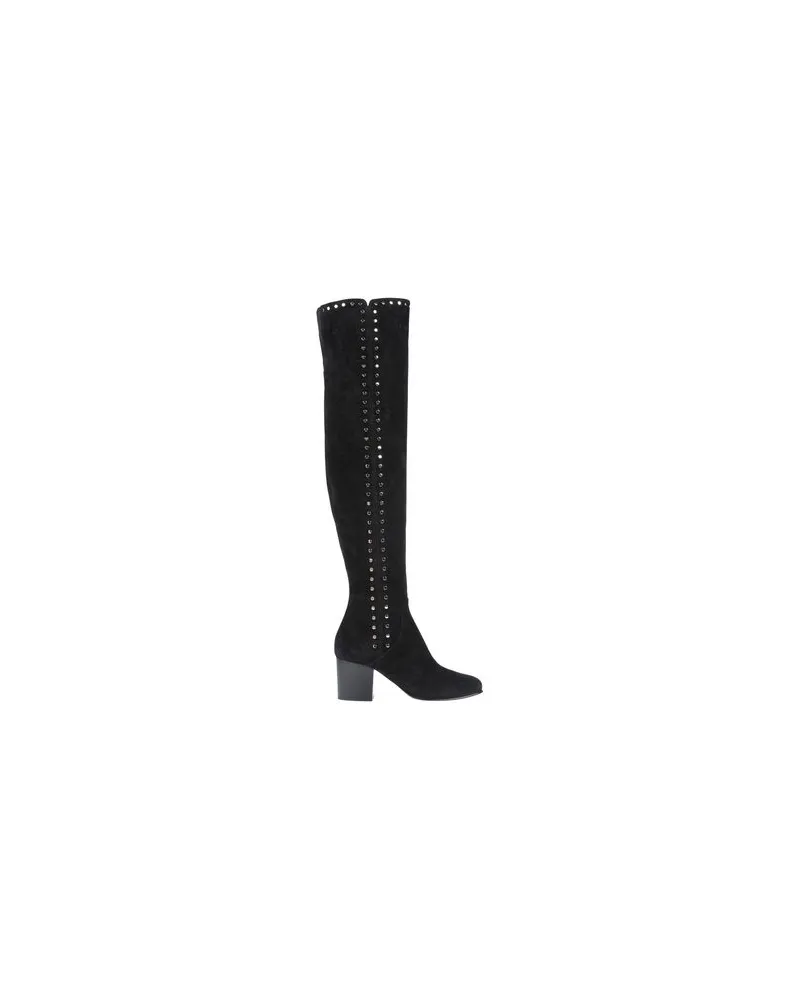 Jimmy Choo SCHUHE - Stiefelauf YOOX.COM Schwarz