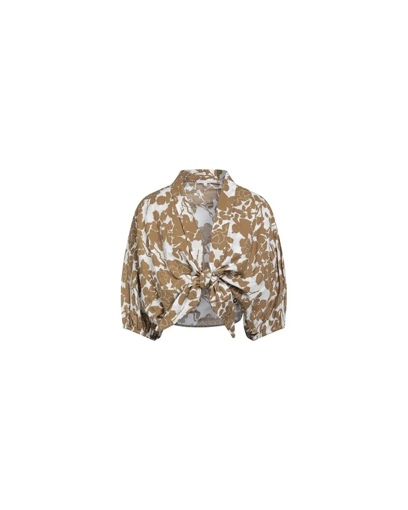 KORALLINE TOPS - Hemdenauf YOOX.COM Khaki