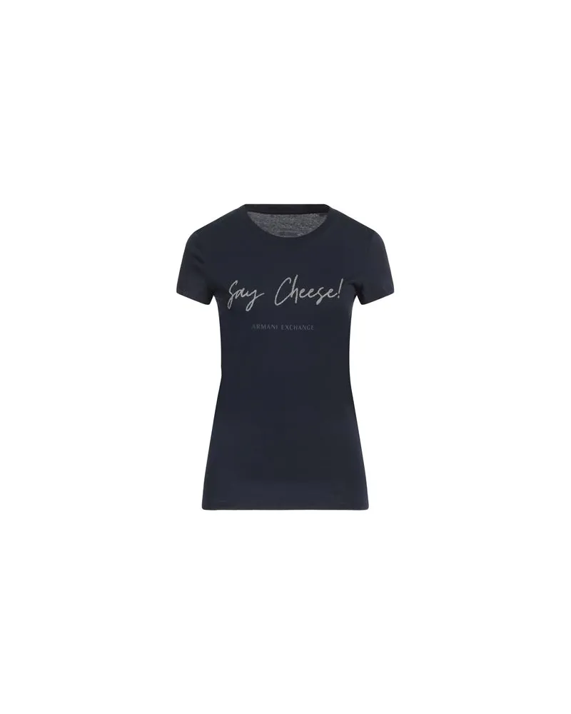 Armani Exchange TOPS - T-shirtsauf YOOX.COM Nachtblau