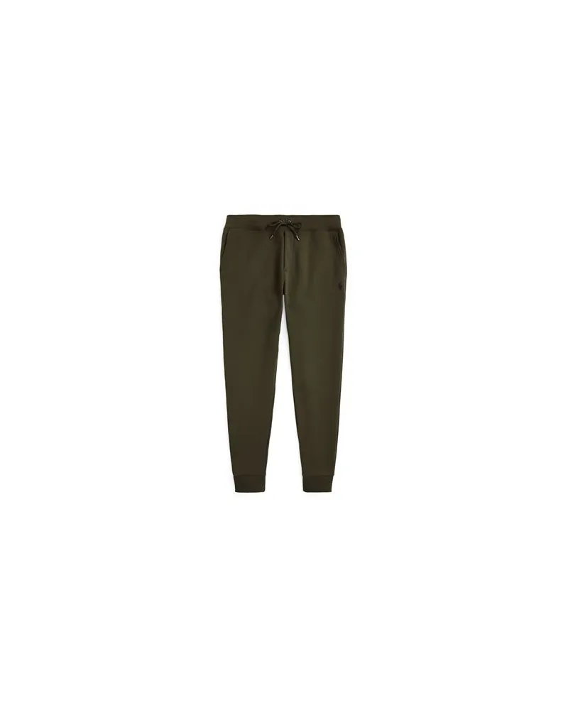 Ralph Lauren DOUBLE-KNIT JOGGER PANT  - HOSEN & RÖCKE - Hosenauf YOOX.COM Militärgrün