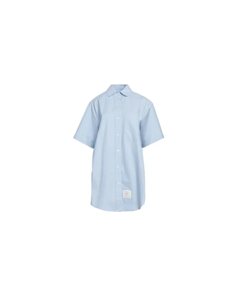Thom Browne TOPS - Hemdenauf YOOX.COM Hellblau