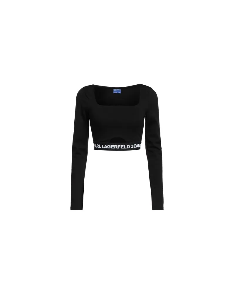 Karl Lagerfeld TOPS - Topsauf YOOX.COM Schwarz
