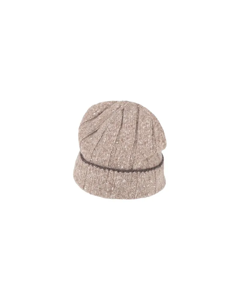 Brunello Cucinelli ACCESSOIRES - Mützen & Hüteauf YOOX.COM Maulwurfsgrau