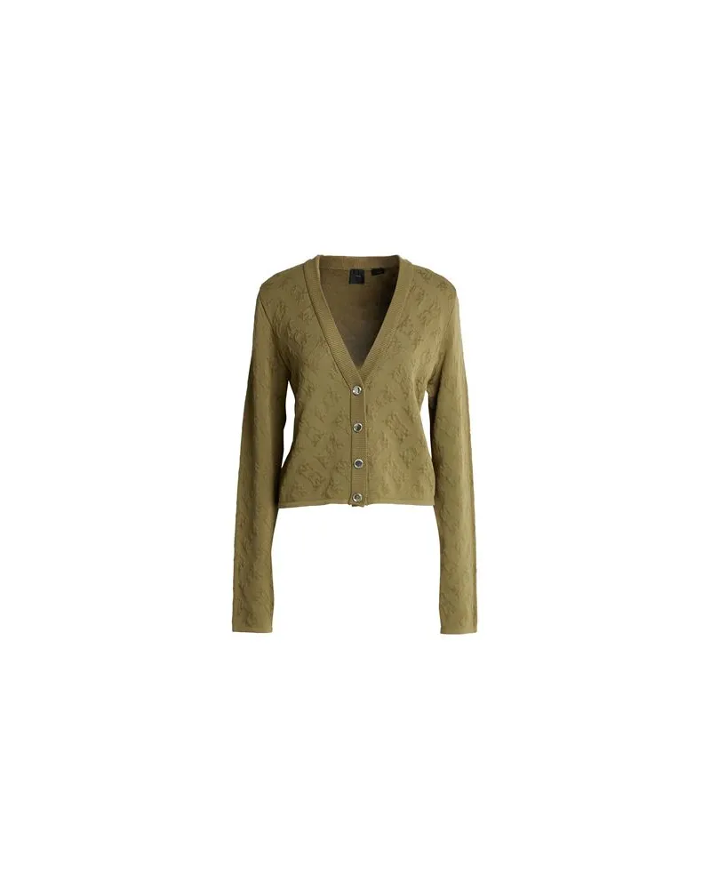 Pinko STRICKWAREN - Strickjackenauf YOOX.COM Militärgrün