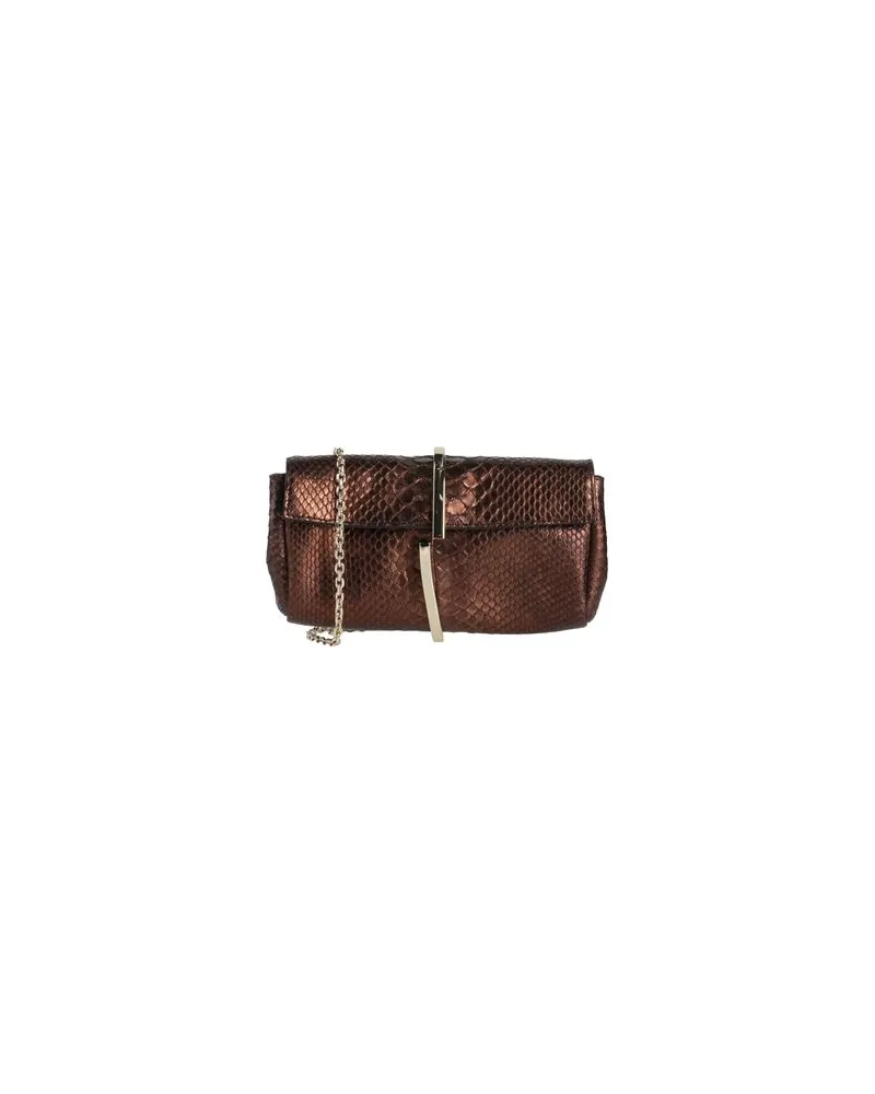 Borbonese TASCHEN - Pochettenauf YOOX.COM Dunkelbraun