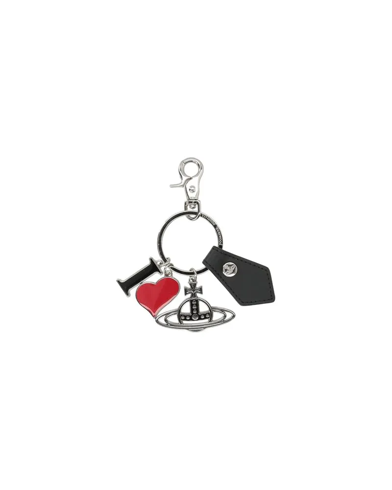 Vivienne Westwood Kleinlederwaren - Schlüsselanhängerauf YOOX.COM Schwarz