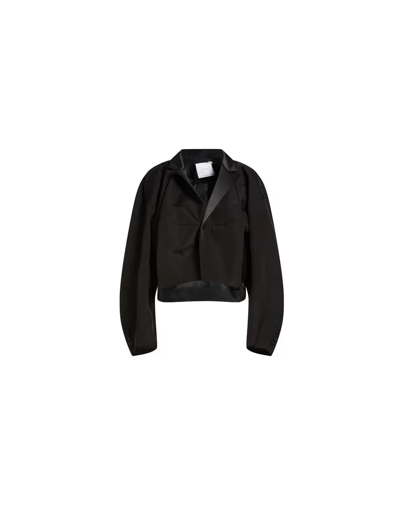 Sacai ANZÜGE und CO-ORDS - Blazersauf YOOX.COM Schwarz