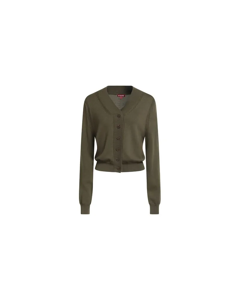 STAUD STRICKWAREN - Strickjackenauf YOOX.COM Militärgrün