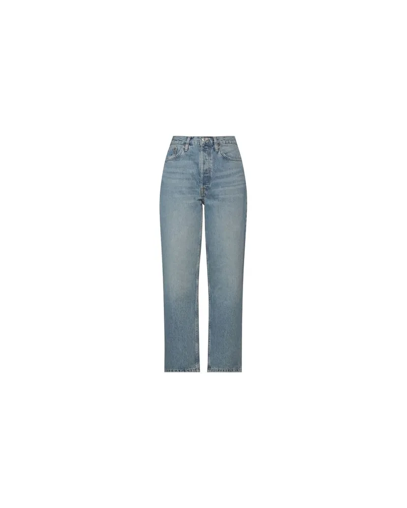 RE/DONE HOSEN & RÖCKE - Jeanshosenauf YOOX.COM Blau