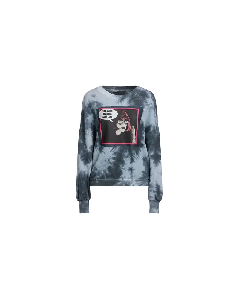Brand Unique TOPS - Sweatshirtsauf YOOX.COM Taubenblau