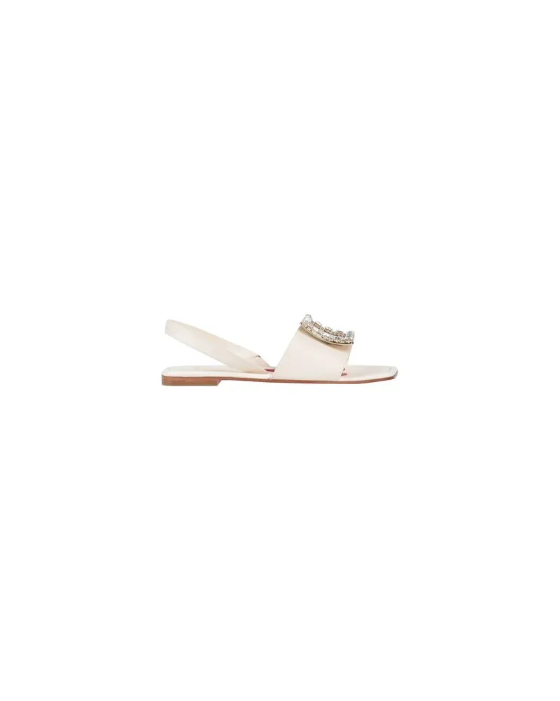 Roger Vivier SCHUHE - Sandalenauf YOOX.COM Cremeweiß