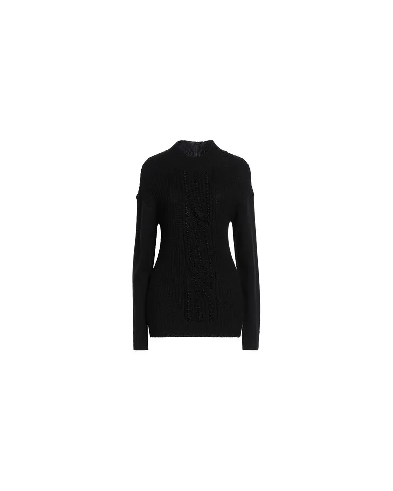 Guess STRICKWAREN - Rollkragenpulloverauf YOOX.COM Schwarz