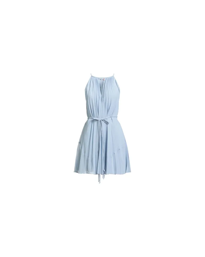 Twin-Set KLEIDER - Mini-Kleiderauf YOOX.COM Himmelblau