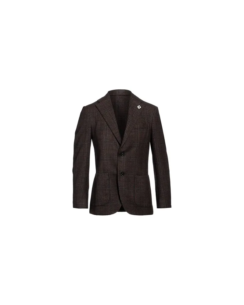 LARDINI ANZÜGE und CO-ORDS - Blazersauf YOOX.COM Schokobraun