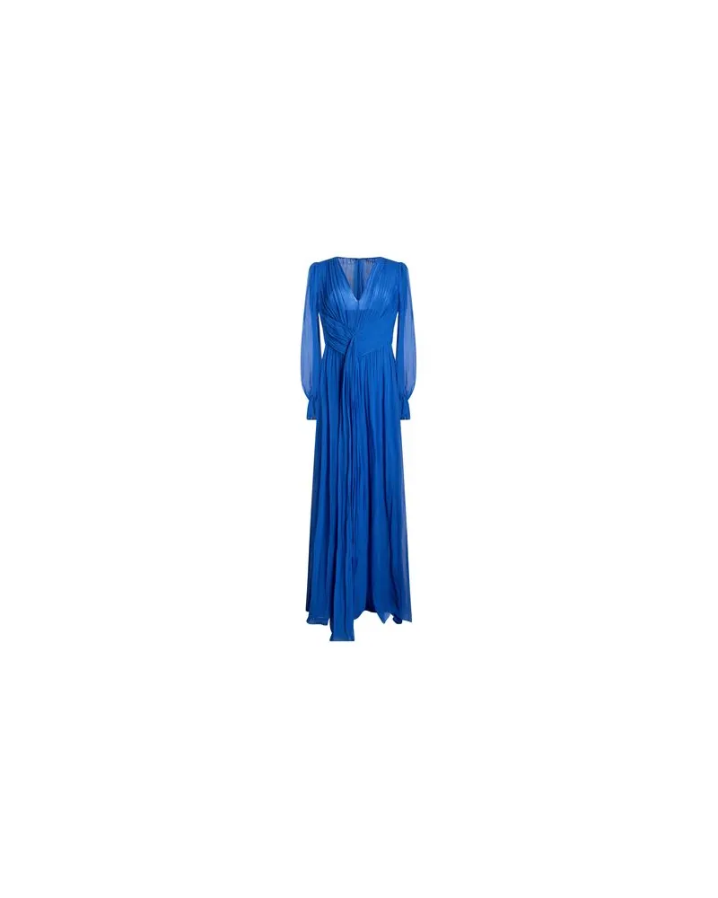 Alberta Ferretti KLEIDER - Maxi-Kleiderauf YOOX.COM Königsblau