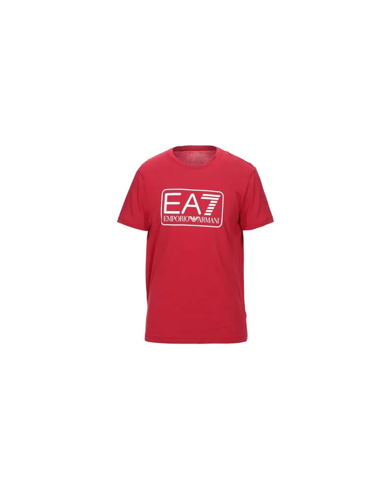 EA7 TOPS - T-shirtsauf YOOX.COM Rot