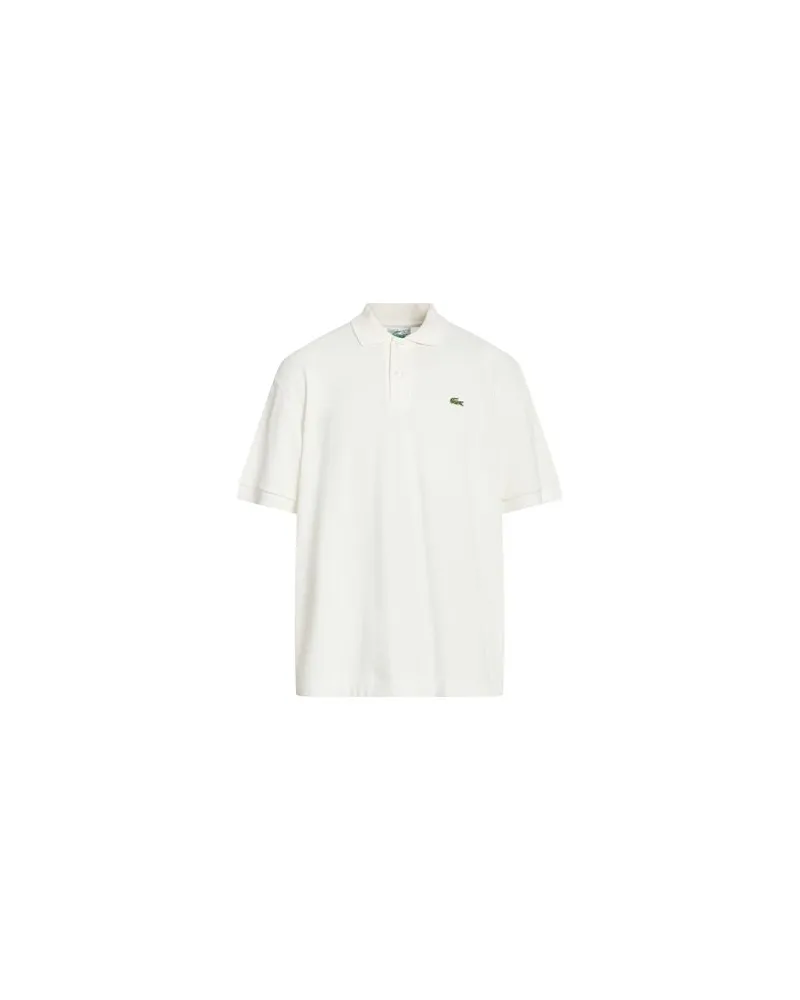 Lacoste TOPS - Poloshirtsauf YOOX.COM Elfenbein