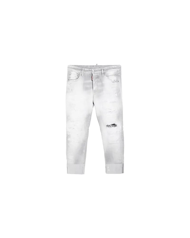 Dsquared2 HOSEN & RÖCKE - Jeanshosenauf YOOX.COM Grau