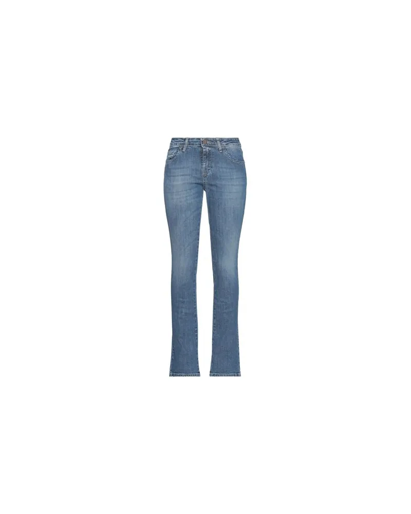 Frankie Morello HOSEN & RÖCKE - Jeanshosenauf YOOX.COM Blau