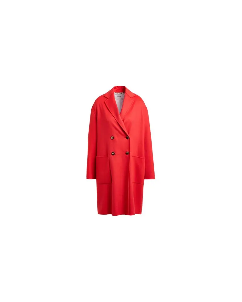 AGNONA JACKEN & MÄNTEL - Mäntelauf YOOX.COM Tomatenrot
