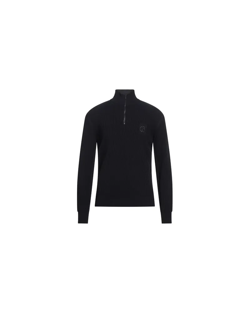 Giorgio Armani STRICKWAREN - Rollkragenpulloverauf YOOX.COM Nachtblau