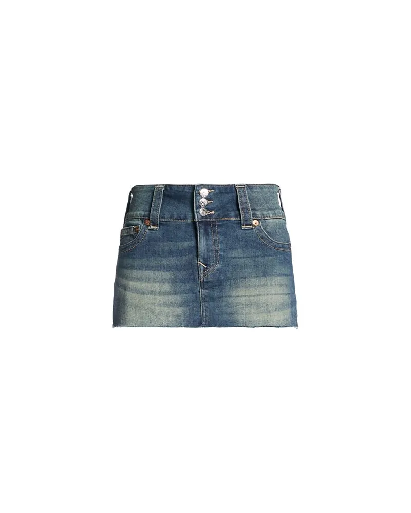 True Religion HOSEN & RÖCKE - Jeansröckeauf YOOX.COM Blau