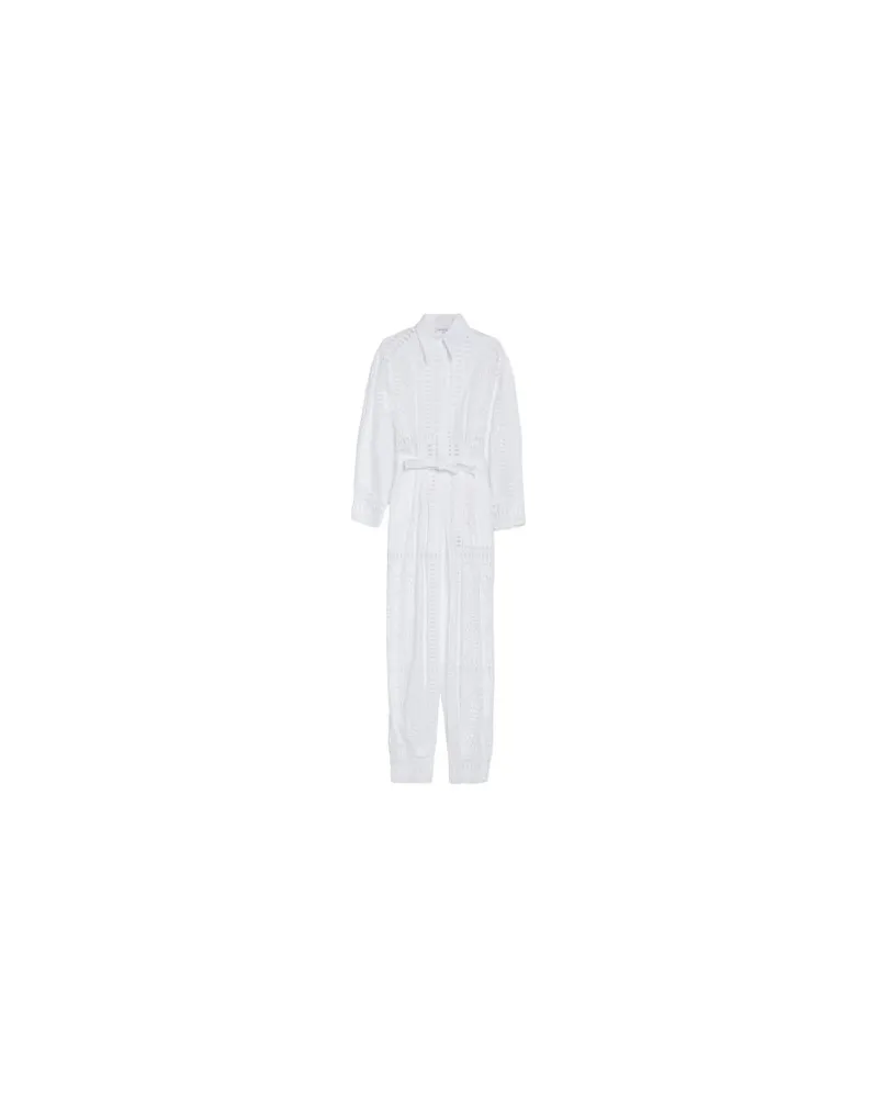 Alberta Ferretti OVERALLS - Jumpsuitsauf YOOX.COM Weiß