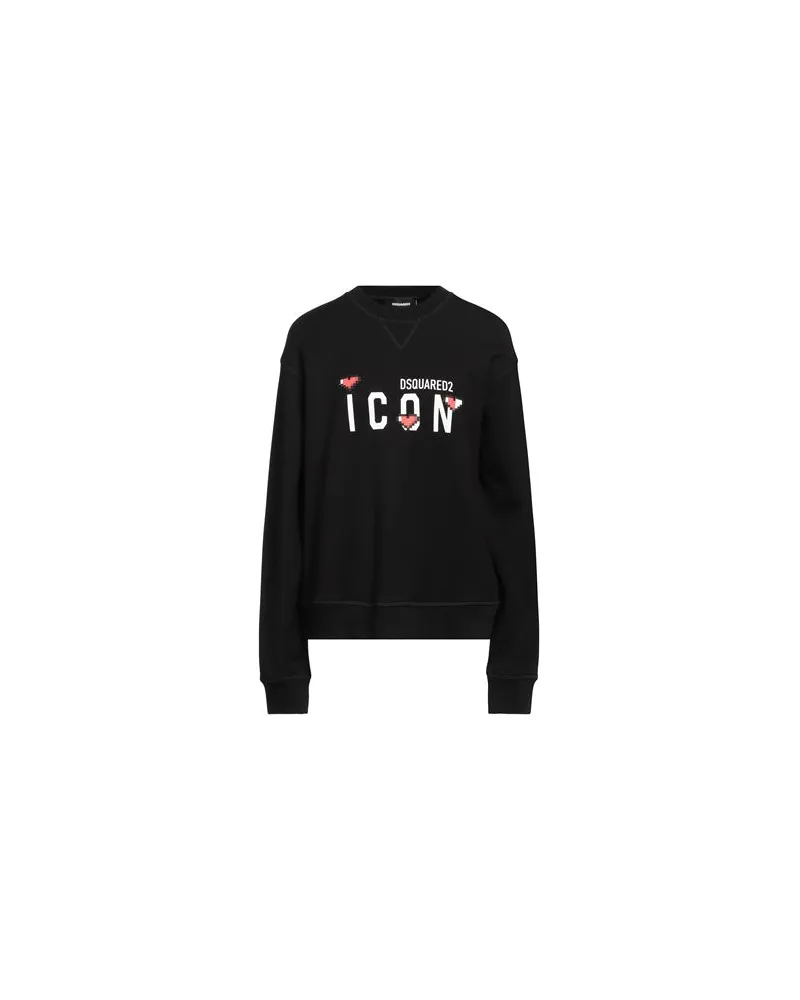 Dsquared2 TOPS - Sweatshirtsauf YOOX.COM Schwarz