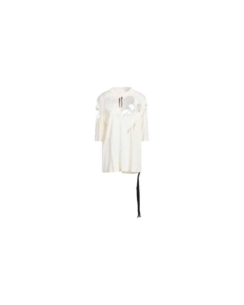 DRKSHDW by Rick Owens TOPS - T-shirtsauf YOOX.COM Cremeweiß