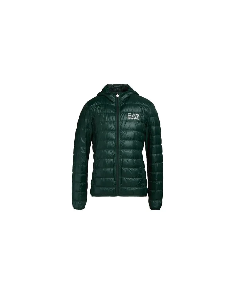 EA7 JACKEN & MÄNTEL - Pufferjacken & Daunenjackenauf YOOX.COM Grün