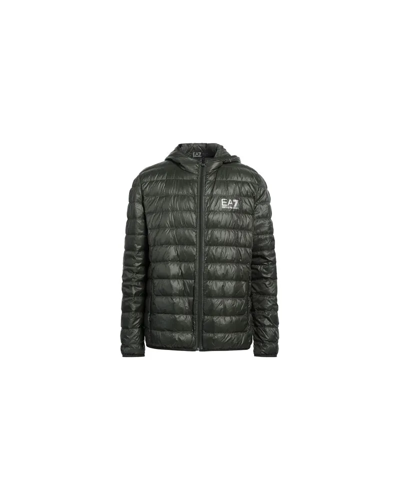 EA7 JACKEN & MÄNTEL - Pufferjacken & Daunenjackenauf YOOX.COM Dunkelgrün