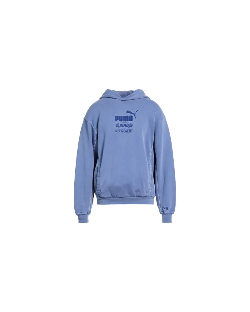 Puma X REPRESENT - TOPS - Sweatshirtsauf YOOX.COM Taubenblau