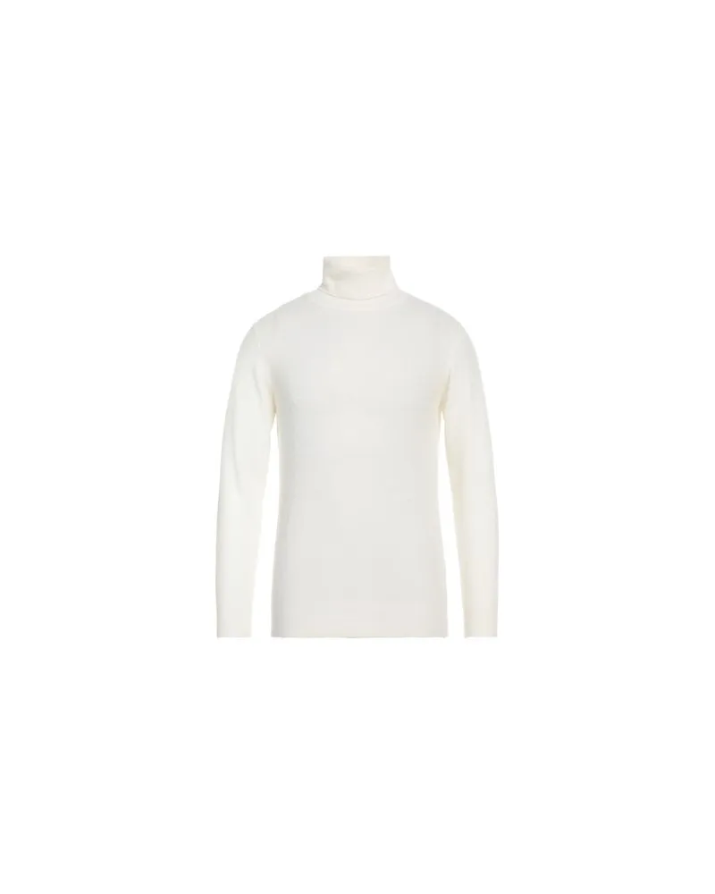 ROSSOPURO STRICKWAREN - Rollkragenpulloverauf YOOX.COM Cremeweiß