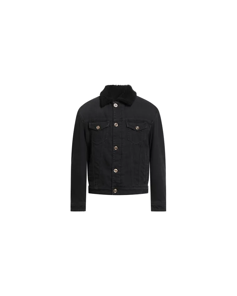 Versace JACKEN & MÄNTEL - Jeansjacken/Mäntelauf YOOX.COM Schwarz