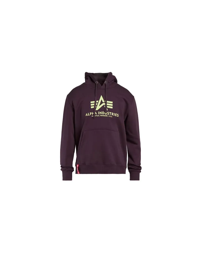 Alpha Industries TOPS - Sweatshirtsauf YOOX.COM Pflaume
