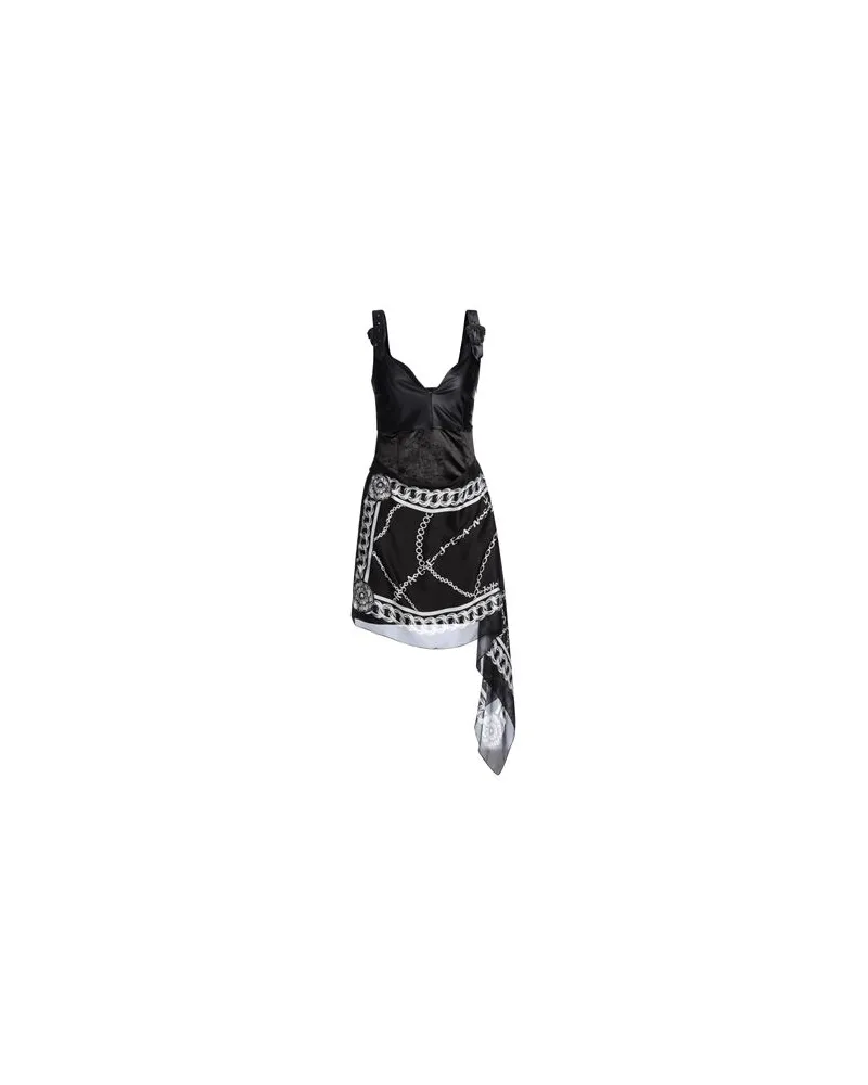 Versace Jeans KLEIDER - Mini-Kleiderauf YOOX.COM Schwarz