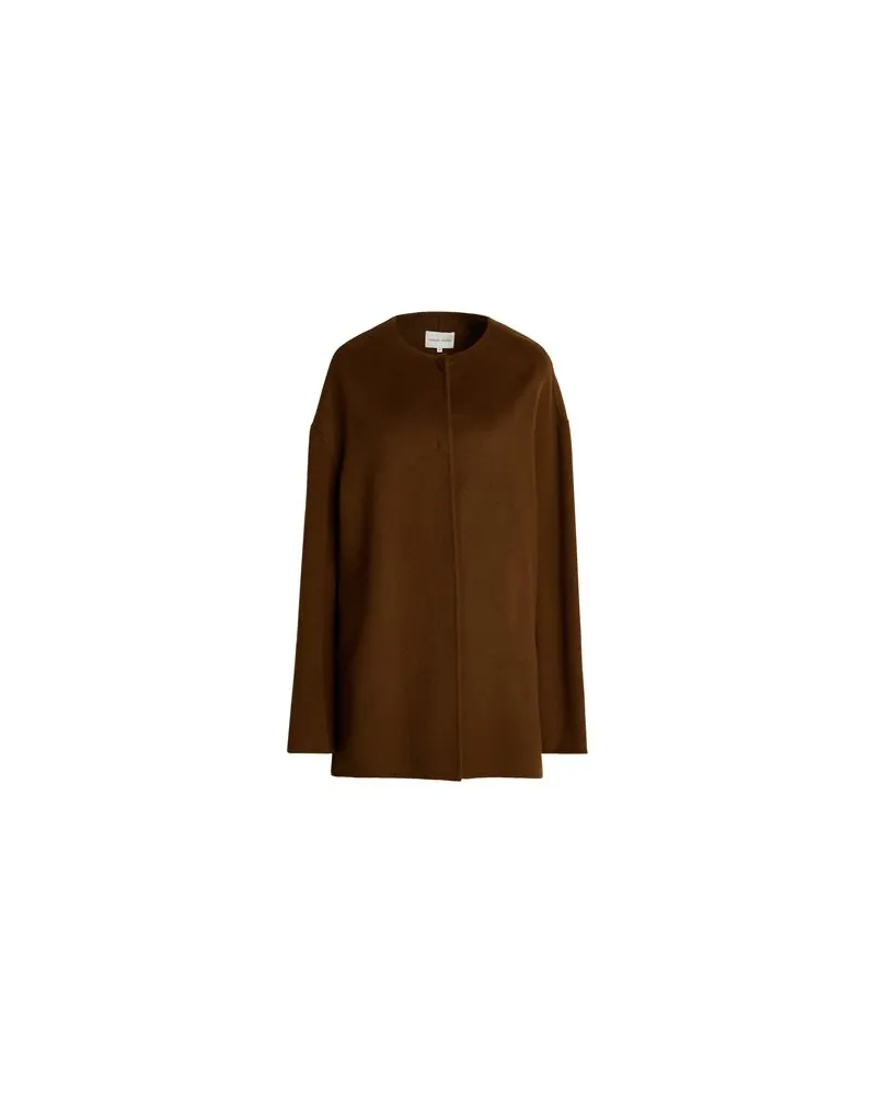 Loulou Studio JACKEN & MÄNTEL - Mäntelauf YOOX.COM Braun