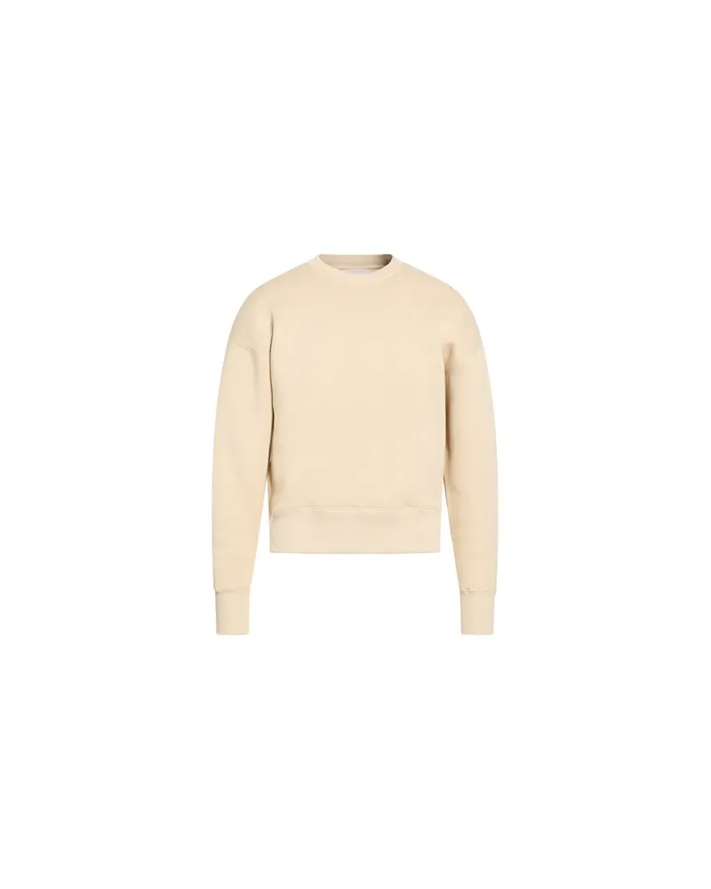 AMI Paris TOPS - Sweatshirtsauf YOOX.COM Beige
