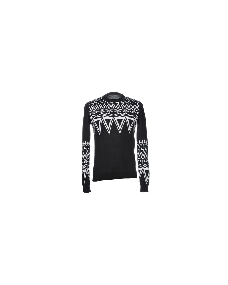 Daniele Alessandrini STRICKWAREN - Pulloverauf YOOX.COM Schwarz