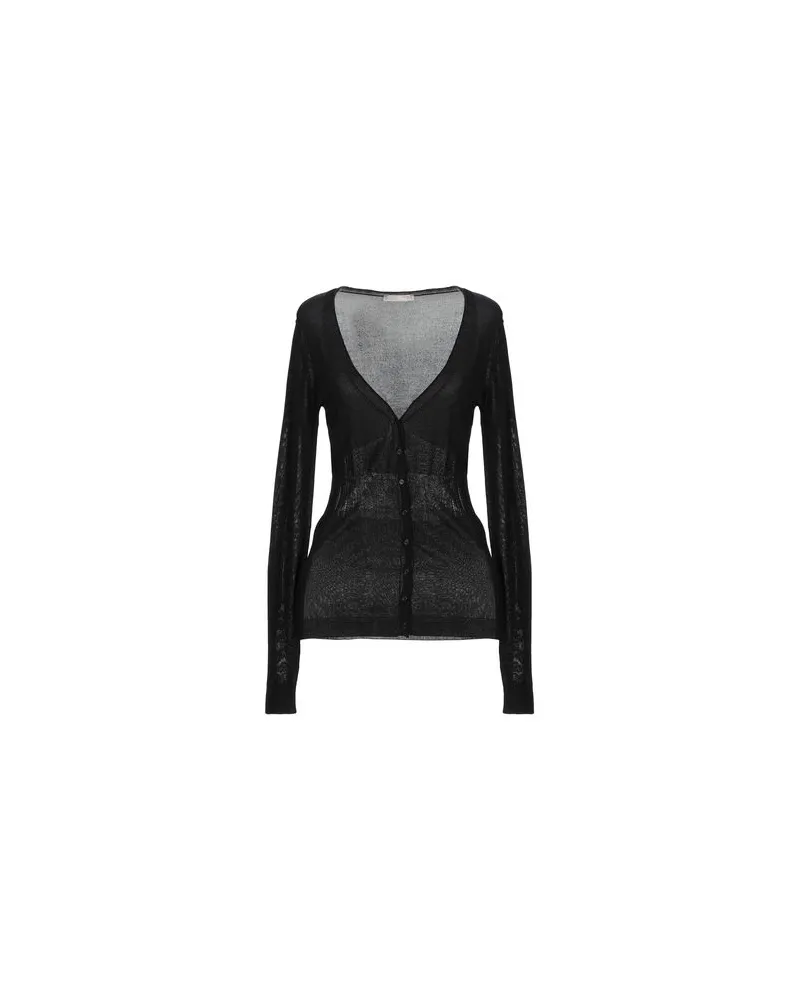 Pinko STRICKWAREN - Strickjackenauf YOOX.COM Schwarz