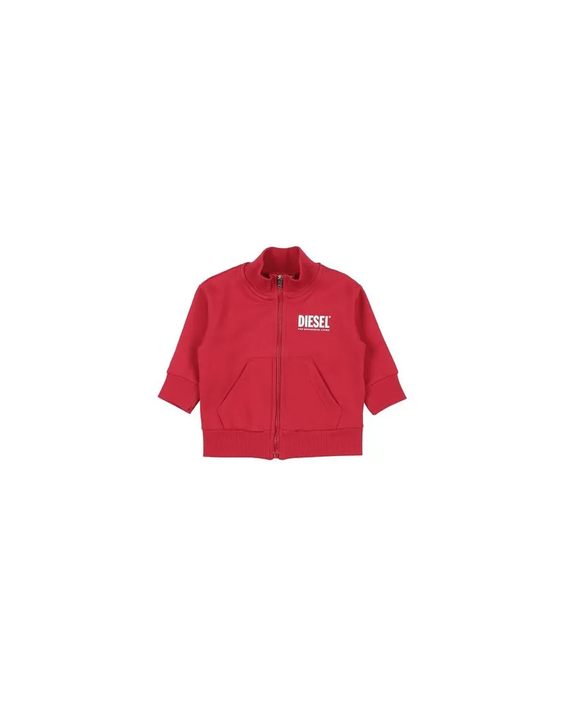 Diesel TOPS - Sweatshirtsauf YOOX.COM Rot