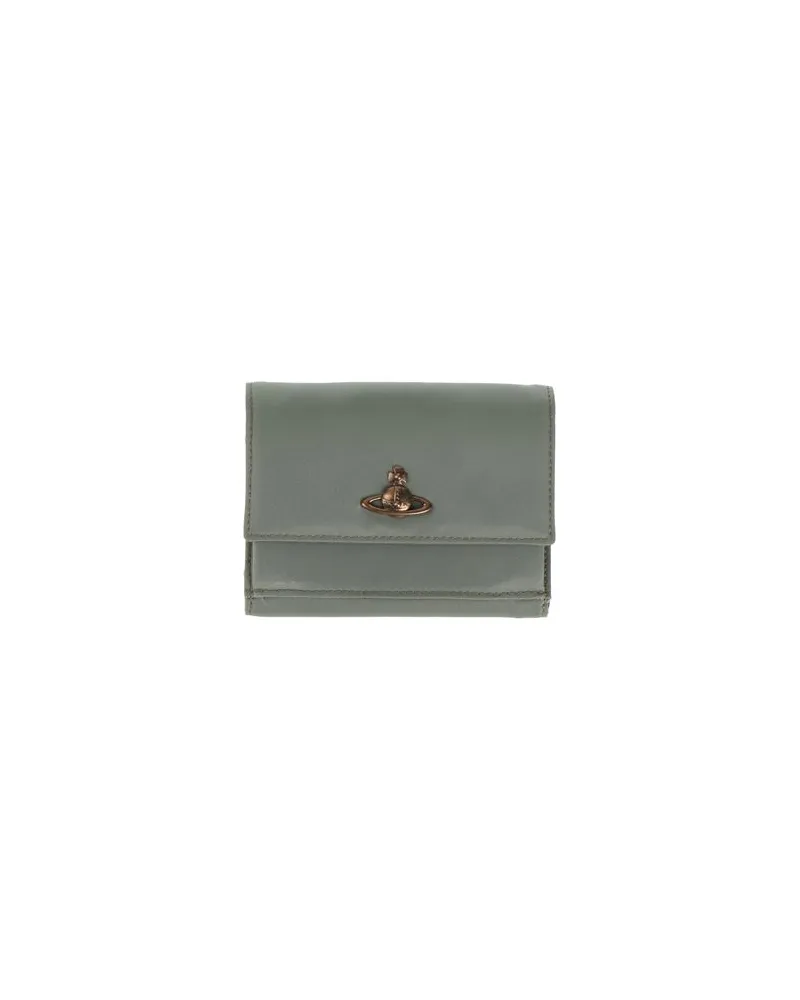 Vivienne Westwood Kleinlederwaren - Brieftaschenauf YOOX.COM Militärgrün