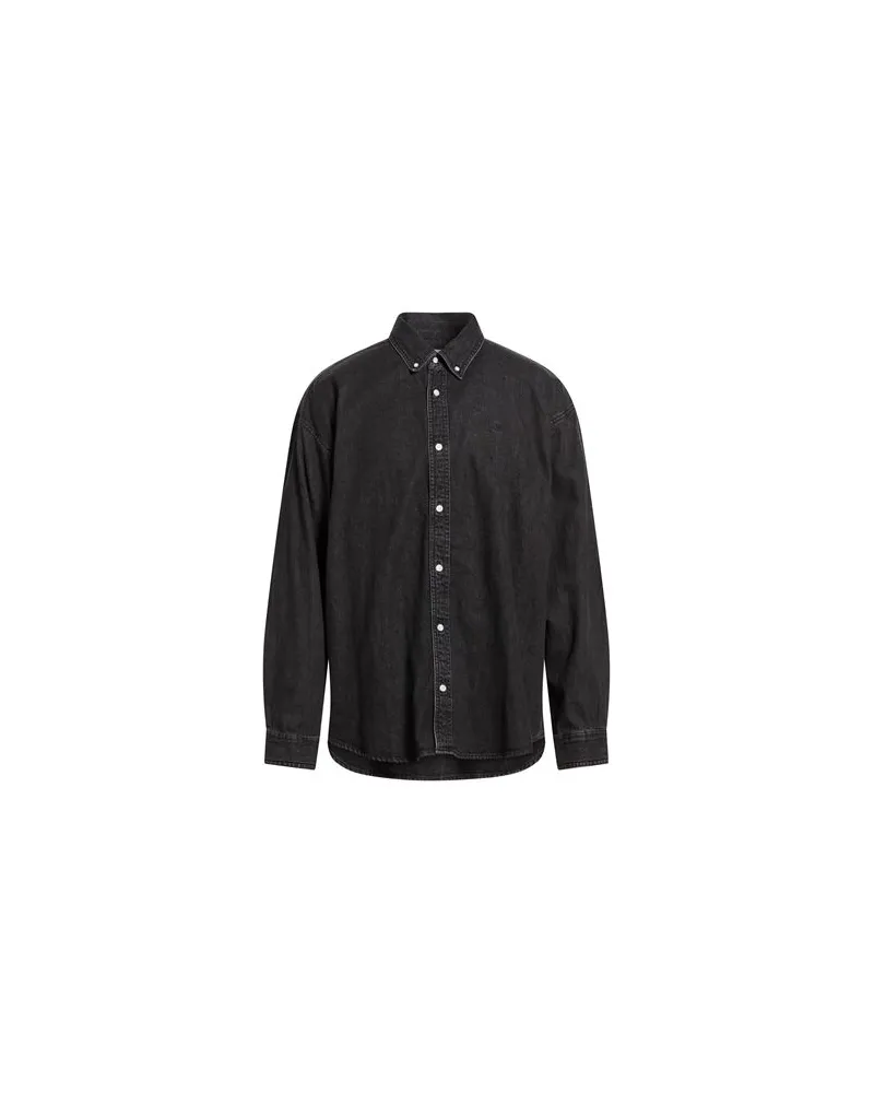 Carhartt WIP TOPS - Jeanshemdenauf YOOX.COM Schwarz