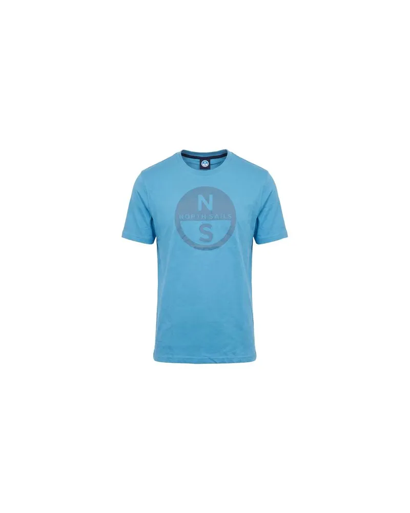 North Sails TOPS - T-shirtsauf YOOX.COM Azurblau